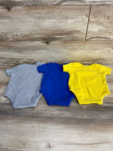 NFL 3pk Rams Bodysuits Gray sz 12m