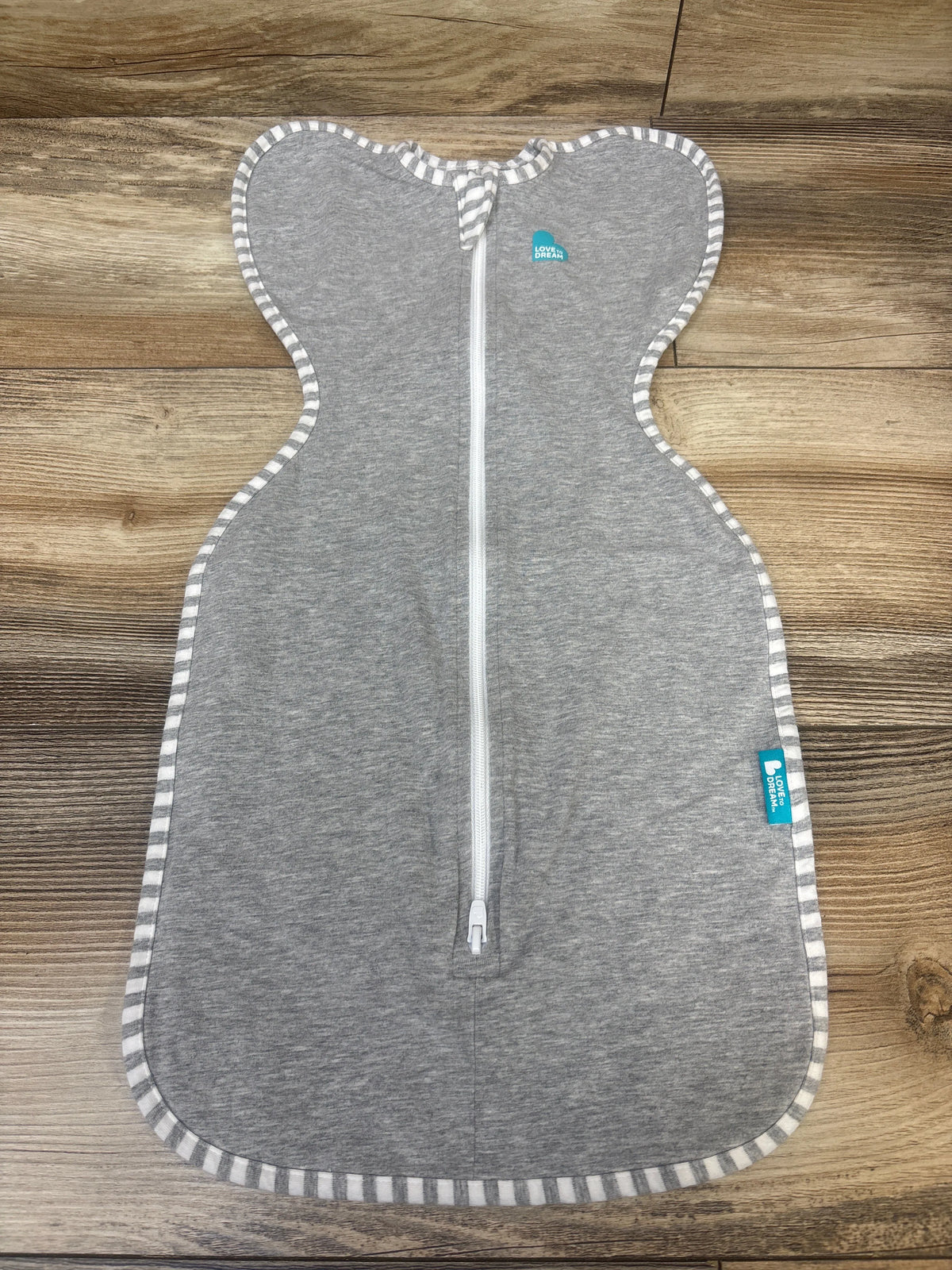 Love To Dream Swaddle Up Stretch Cotton Grey sz Small/Newborn