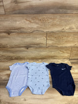 Nike 3pk Bodysuit Blue sz 12m