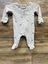 Child Of Mine Dinosaur Sleeper Grey sz Newborn
