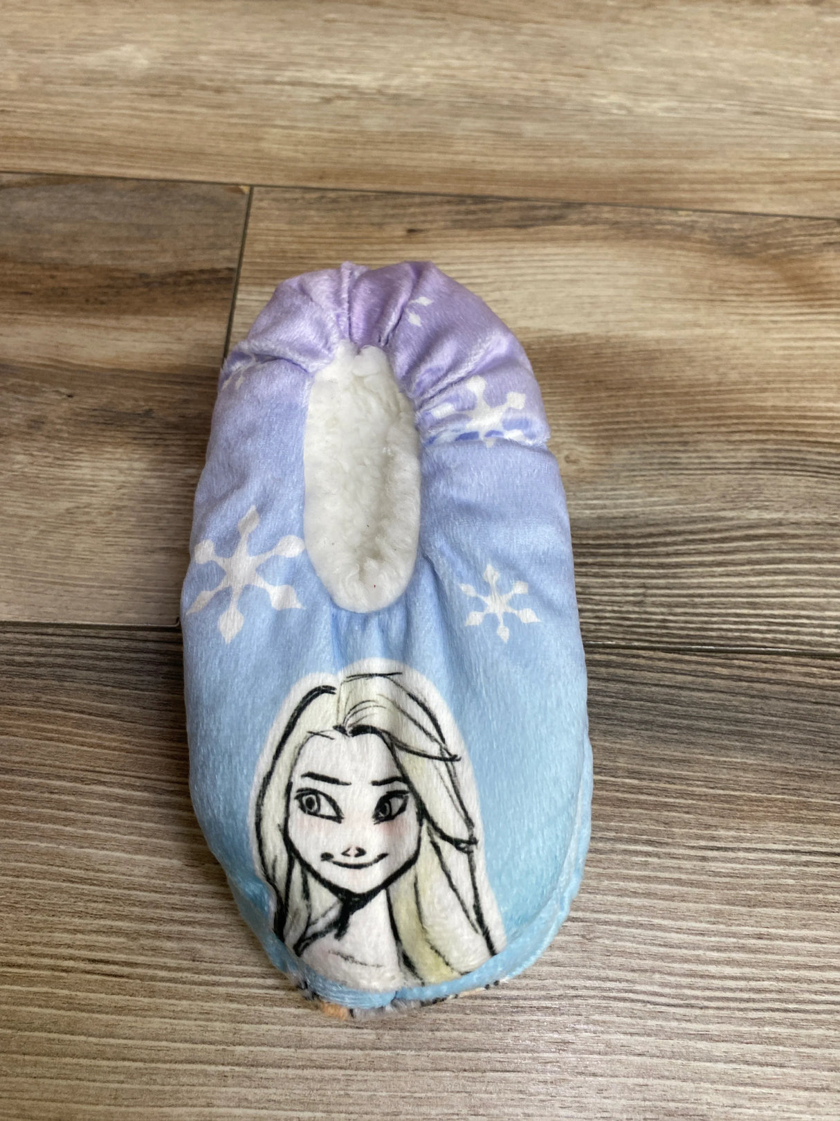 NEW Disney Frozen Slippers Blue sz 4T-5T