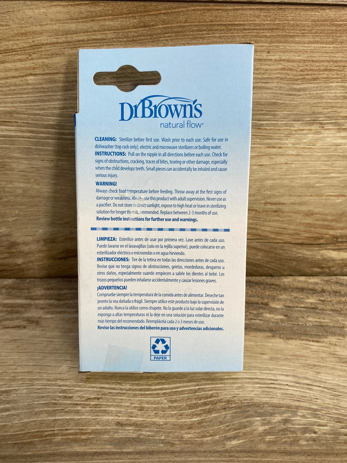 NEW Dr. Brown's Preemie Flow Narrow Baby Bottle Silicone Nipple - Slowest Flow - 6pk