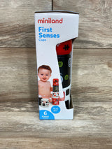 NEW MINILAND First Senses Cups Set 6 Pieces