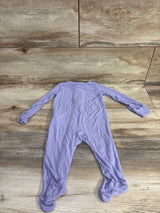 Purely Soft Ribbed Sleeper Purple sz 6m