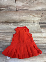 Burberry Martina Polo Dress Orange sz 6m