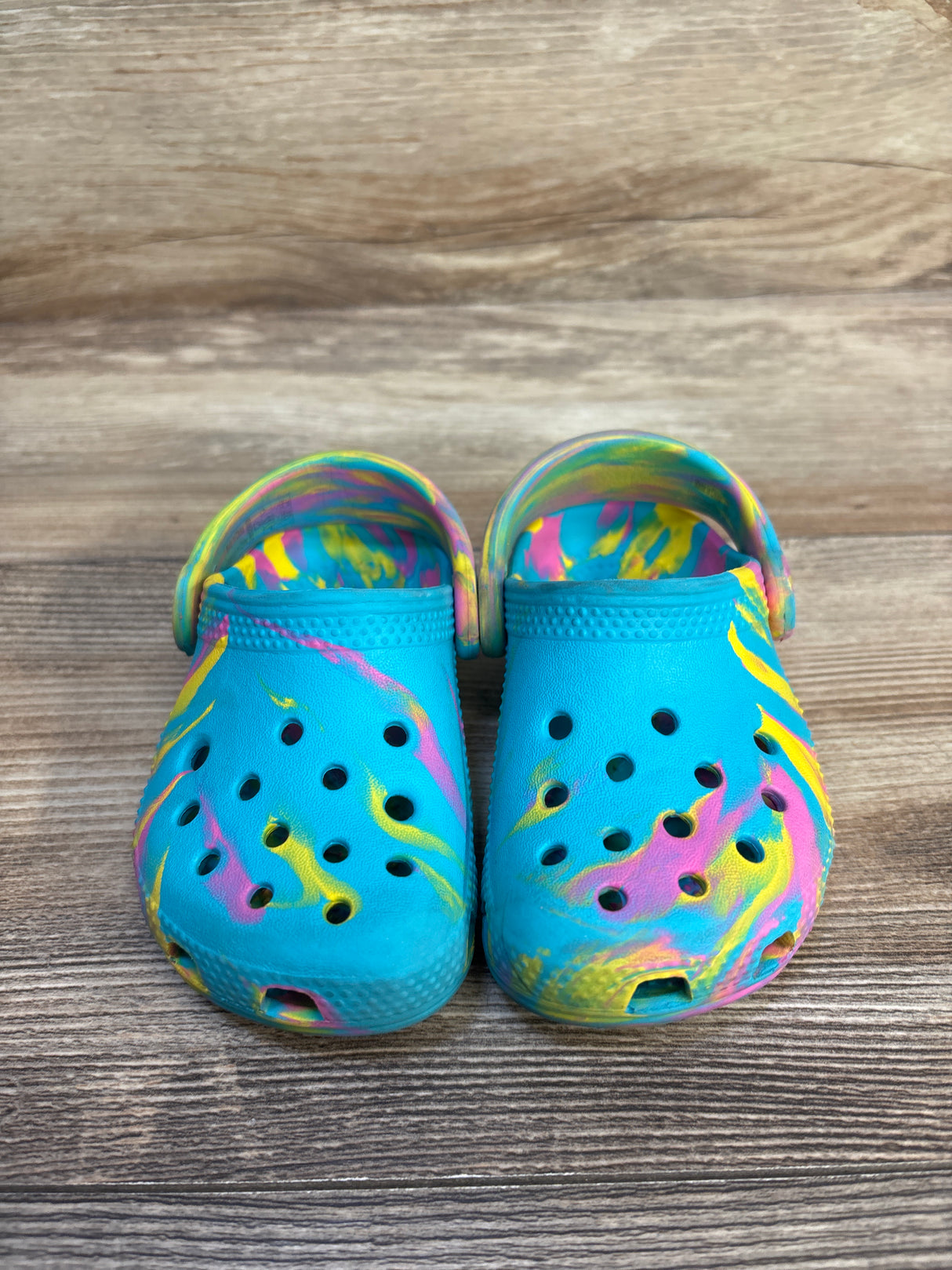 Crocs Classic Clogs Tie-Dye sz 7c