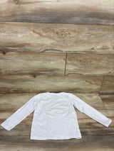 Primary Long Sleeve Shirt White sz 4-5T