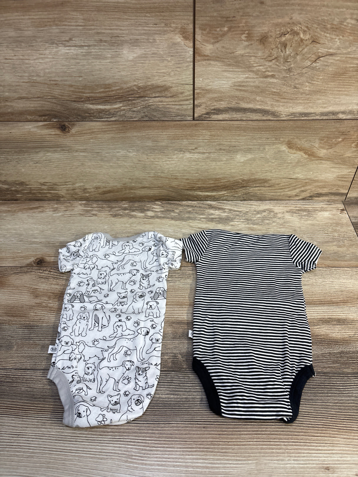 Honest Baby 2pk Bodysuits White sz 0-3m