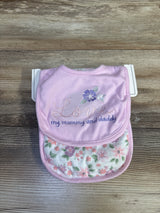 NEW 3pk Bibs Pink One Size