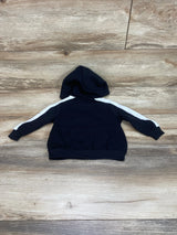 NEW Okie Dokie Fleece Full Zip Black Hoodie Happy Face sz 9m