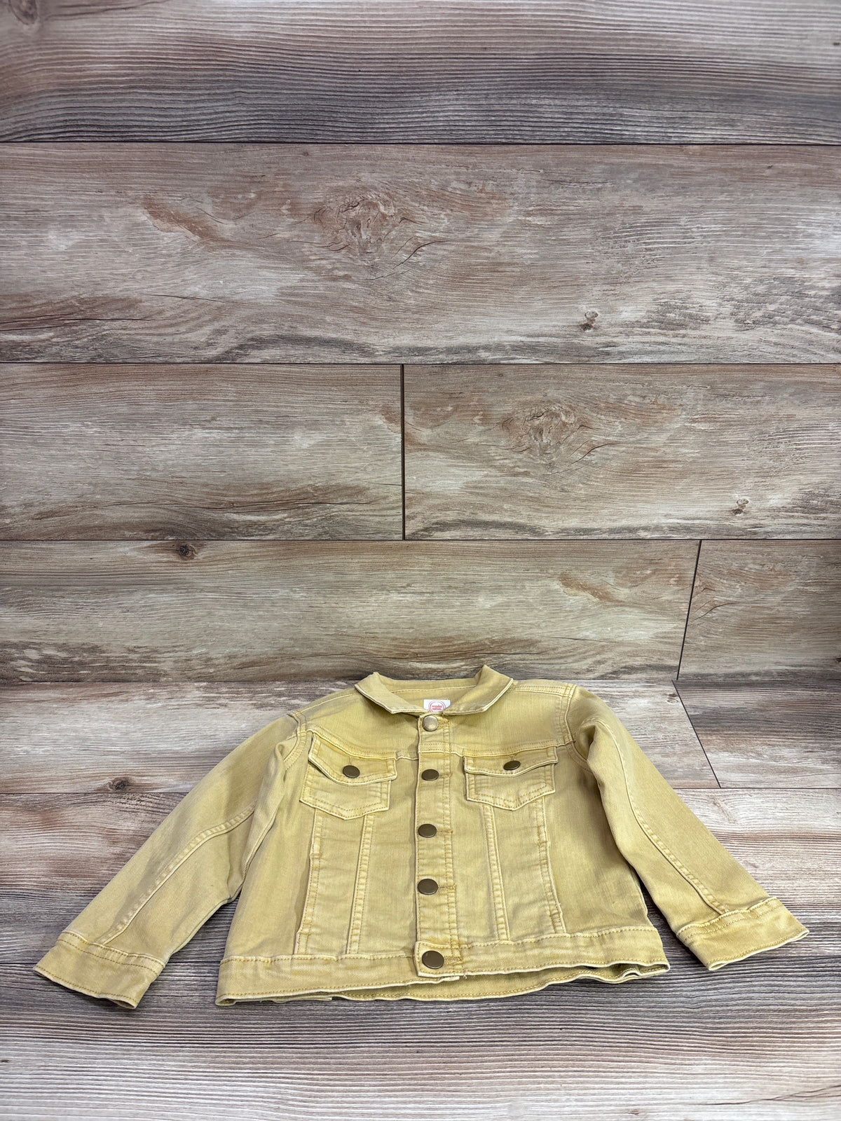 NEW Wonder Nation Denim Jacket Yellow sz 3T