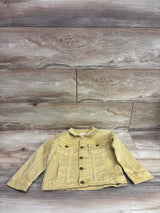 NEW Wonder Nation Denim Jacket Yellow sz 3T