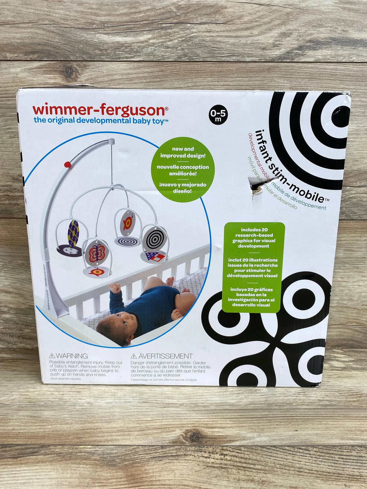 Manhattan Toy Wimmer-Ferguson Infant Stim-Mobile For Cribs 0-5M