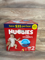 NEW Huggies Little Snugglers Diapers Size 2, 210ct