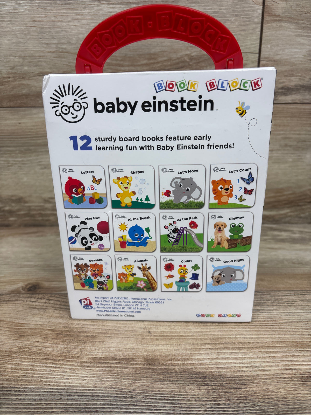 Baby Einstein My First Library 12pk Board Book Set