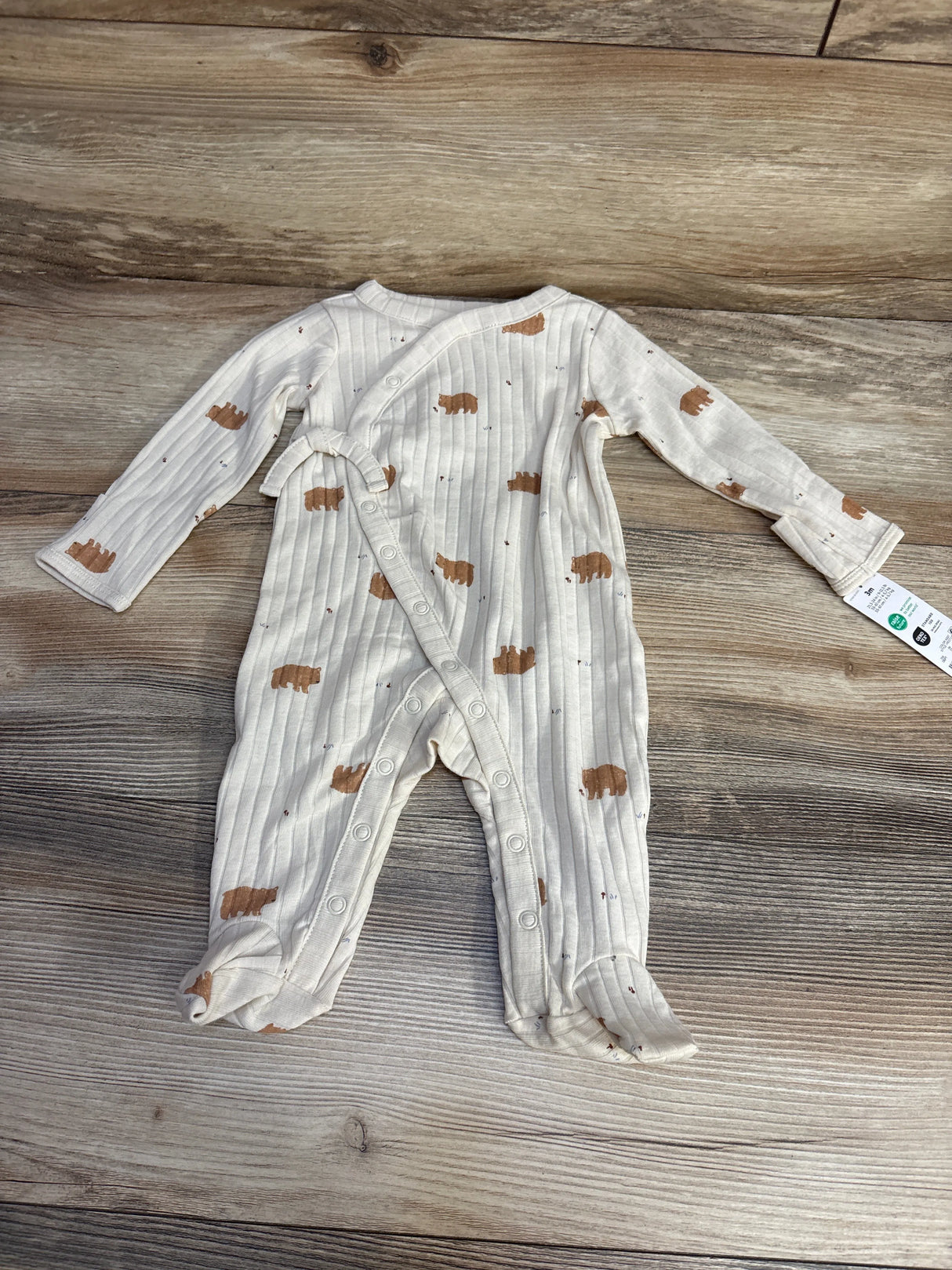 NEW Just One You Bear Side Snap Sleeper sz 3m - Me n Mommy To Be