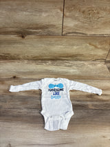 Gerber Handsome Like Daddy Bodysuit White sz Newborn