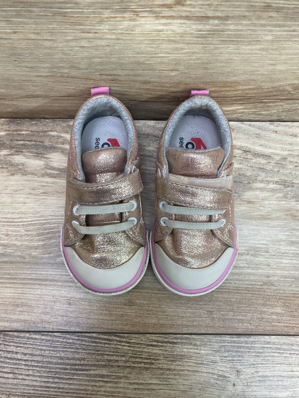 See Kai Run Kristin Sneakers In Rose Shimmer