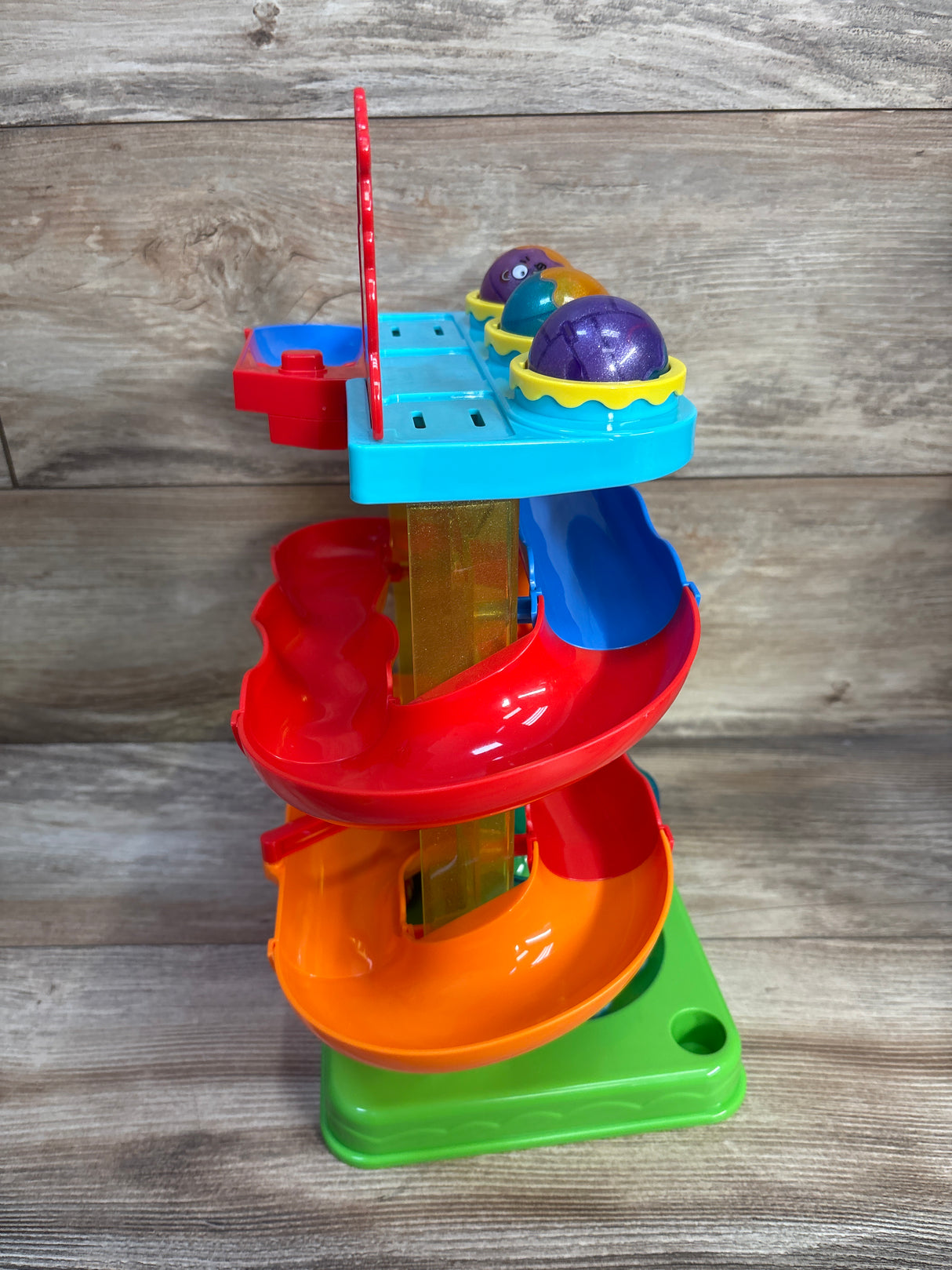 Stay Fun 2-in-1 Rolling Ball & Car Ramp Race Track