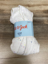 NEW Cat & Jack 1pr. Cotton Tights White sz 12-14
