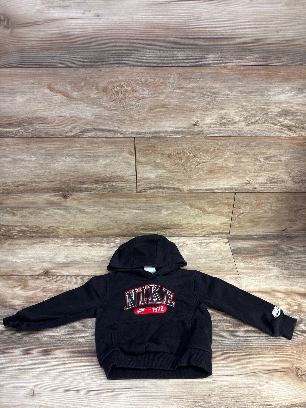 Nike Pullover Hoodie Sweatshirt Black sz 24m