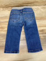 Cat & Jack Drawstring Straight Jeans Blue sz 18m