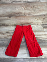 Gymboree Cargo Lined Joggers Red sz 3T