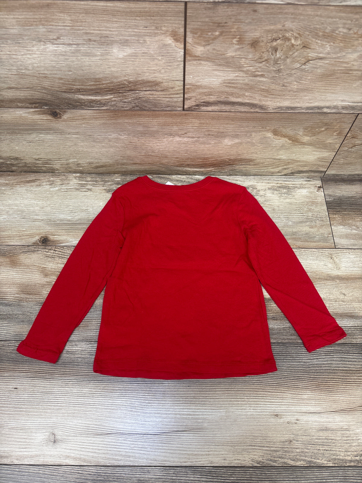 NEW Old Navy Dino Santa Long Sleeve Shirt Red sz 4T