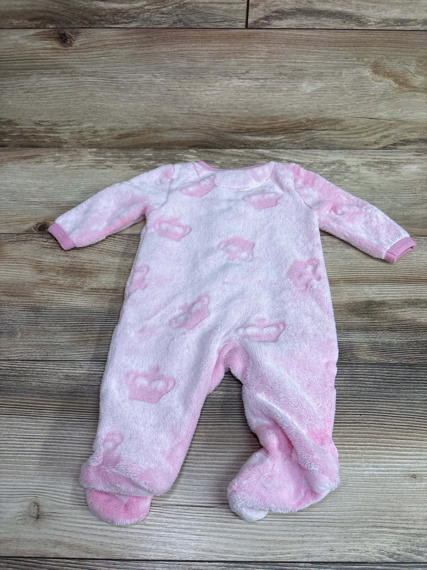 Juicy Couture Plush Sleeper Pink sz 0/3m