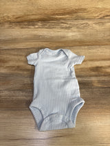Just One You Ribbed Bodysuit Blue sz Preemie