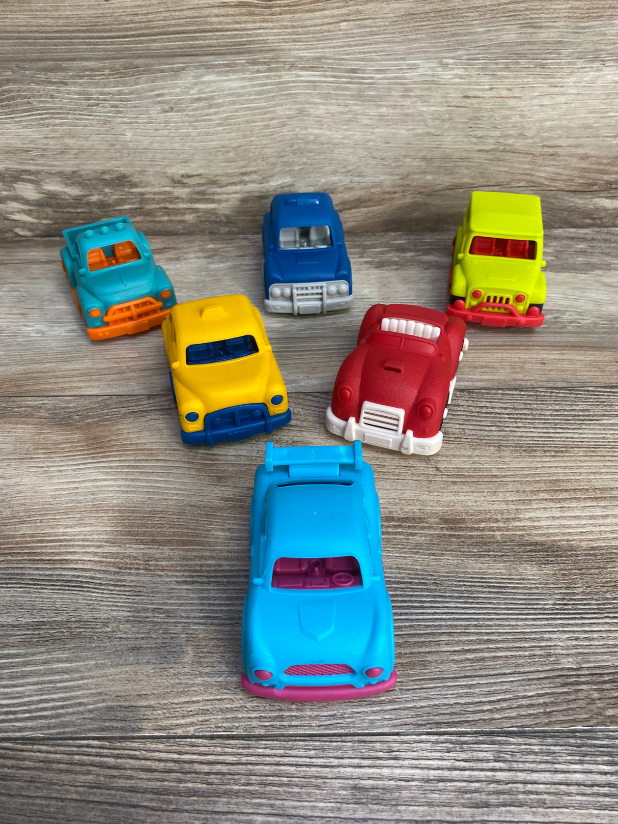 B. Toys Happy Cruisers 6pk Cars