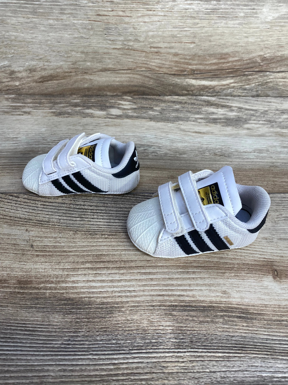 Adidas Originals Superstar Crib Shoes White sz 1c