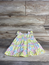 Just Lizzy Floral Tiered Top Yellow sz 12m