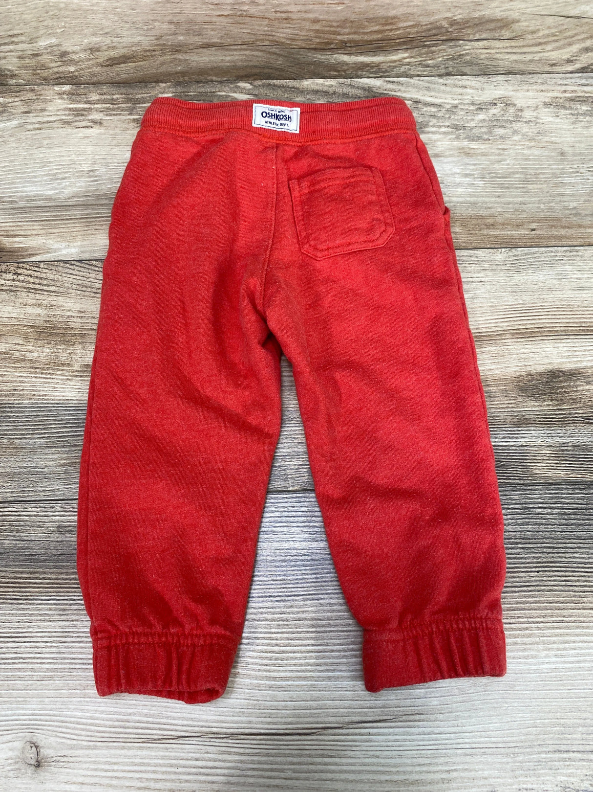 OshKosh Drawstring Joggers Red sz 18m