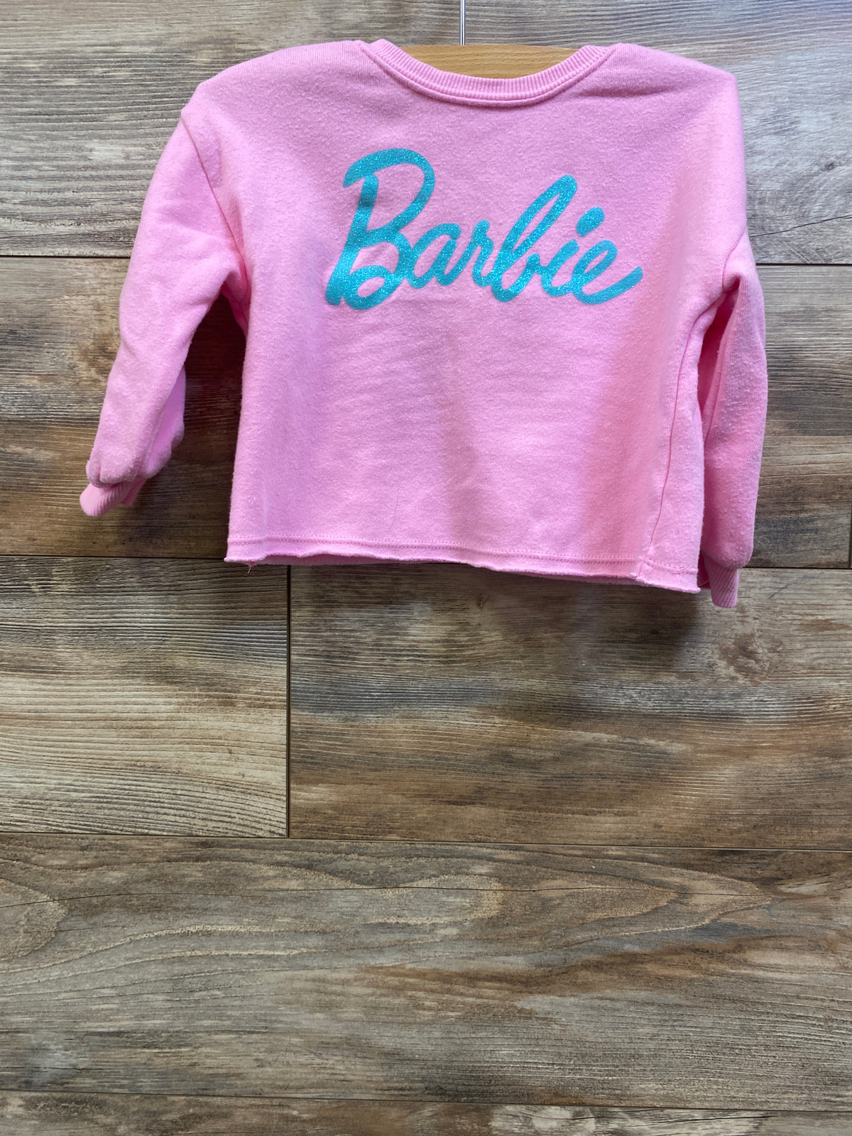 Barbie Pullover Sweatshirt Pink sz 2T