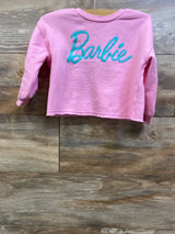 Barbie Pullover Sweatshirt Pink sz 2T