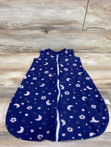 Yoofoss Moon & Stars Sleep Sack Blue sz 6-12m