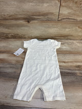 NEW Hudson Baby Wild Little One Shortie Romper Ivory sz 18m