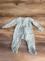 Simple Joys Animal Print Sleeper Mint sz 0-3m