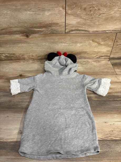 Disney Junior Minnie Mouse Hooded Dress Grey sz 2T - Me n Mommy To Be