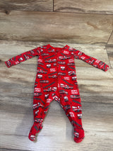 Children's Place Firetruck Sleeper Red sz 0-3m