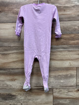 Carter's Striped Sleeper Purple sz 18m