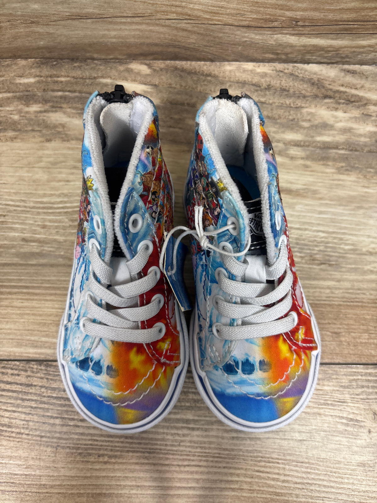 NEW Vans x One Piece Sk8-Hi 'Punk Hazard' Sneakers sz 5.5c