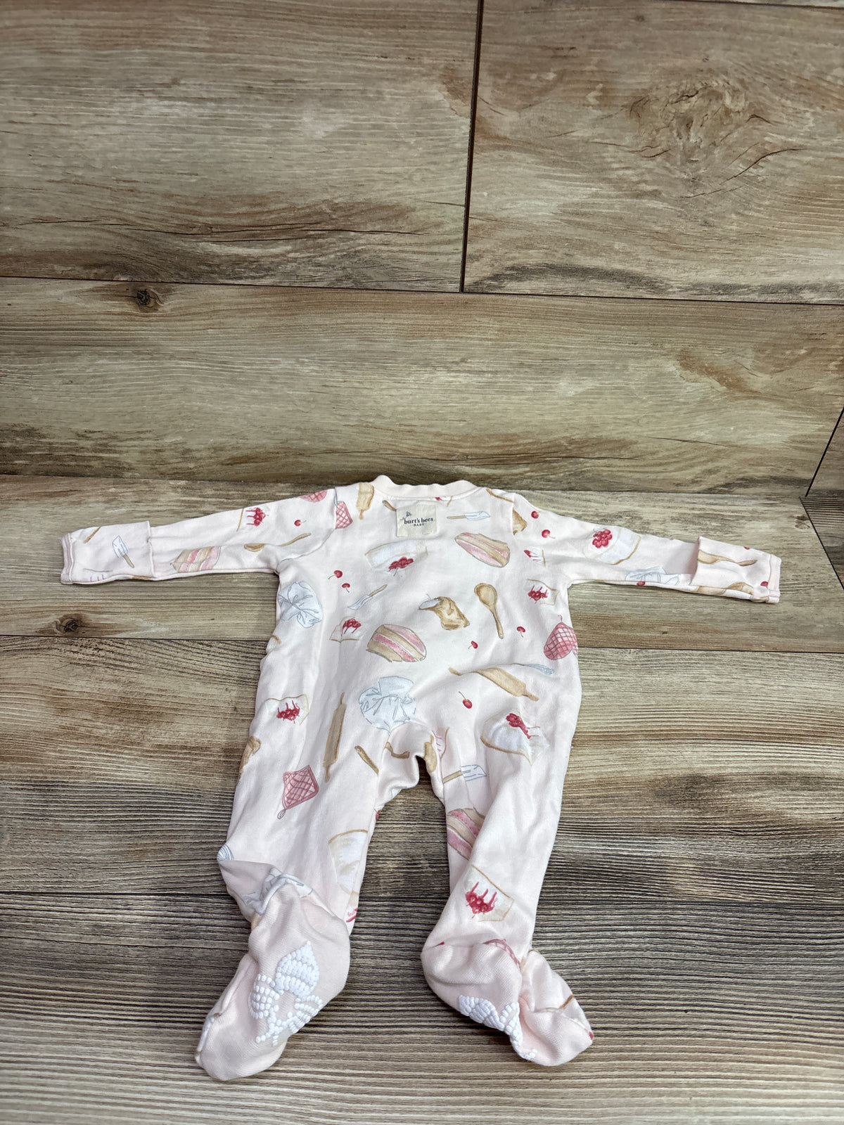 Burt's Bees Baby Organic Sleeper Pink sz Newborn