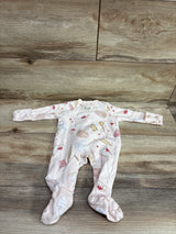 Burt's Bees Baby Organic Sleeper Pink sz Newborn