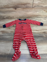 Carter's Little Brother Striped Blanket Sleeper Red sz 9m