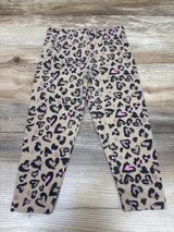 Star Ride Leopard Leggings Brown sz 3T
