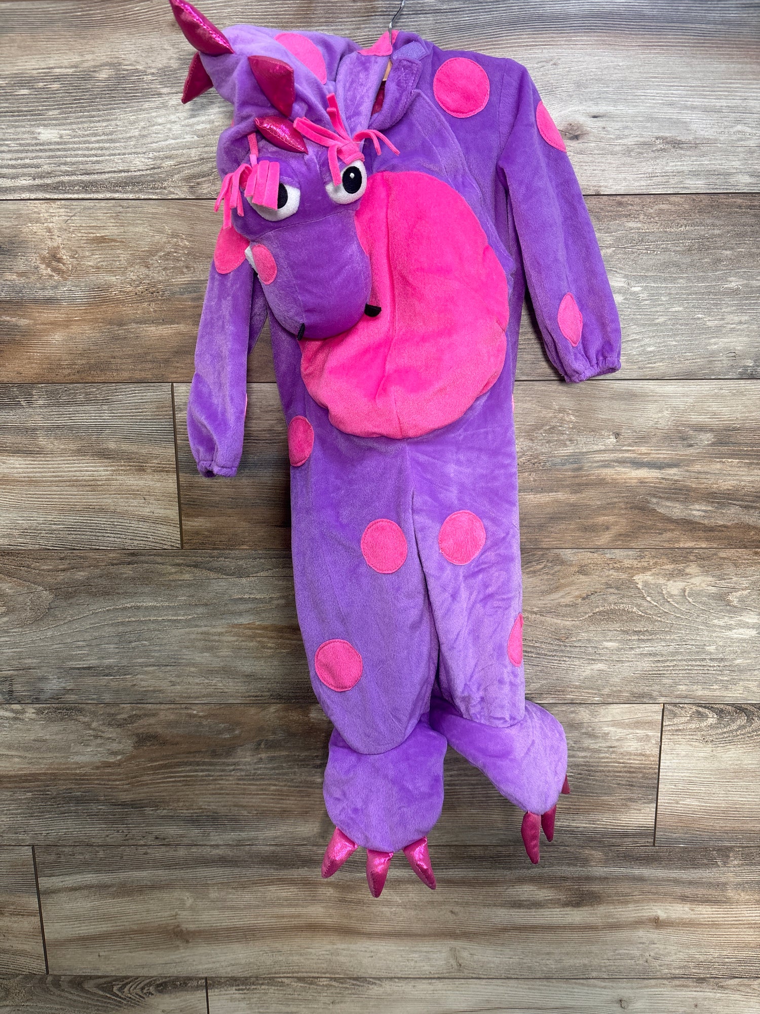 Princess Paradise Teagan The Dragon Deluxe Costume Purple sz 18m-2T