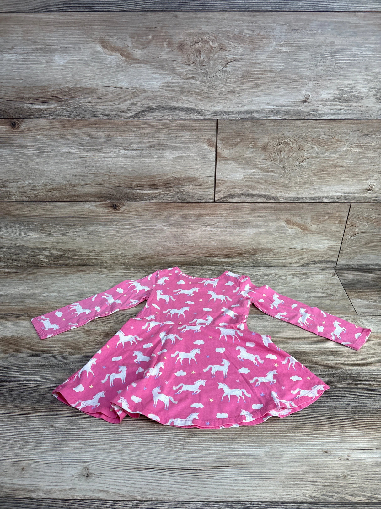 Children's Place Unicorn Print Shirt Pink sz 2T
