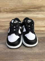 Nike Dunk Low TD 'Black White' Sneakers sz 4c